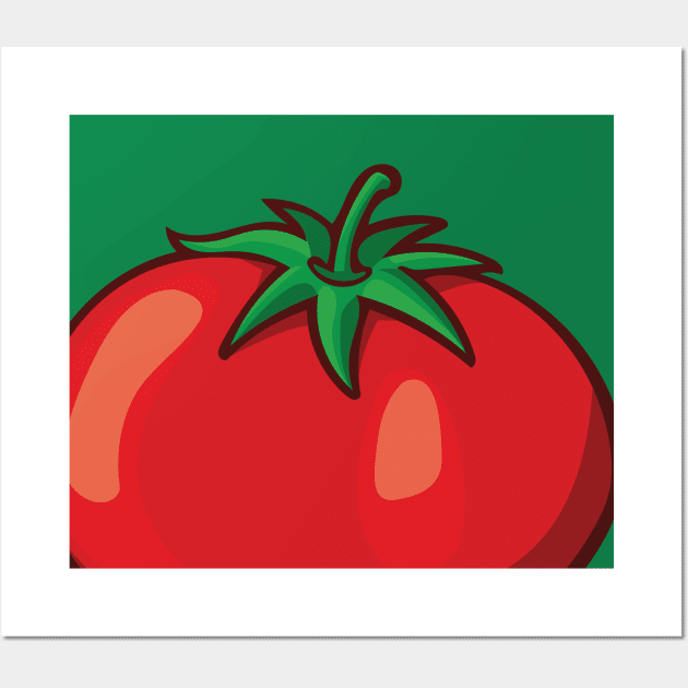 Red Tomato Wall Art by deancoledesign